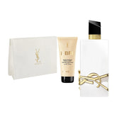 YSL LIBRE L EAU NUE SET EDP 90 ML + TOWEL + POUCH + B/L